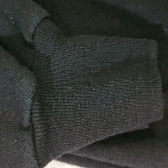 HANES ComfortBlend EcoSmart Youth Black Hoodie -Panda-Syracuse-Porter-EUC-Sz L - Picture 6 of 10